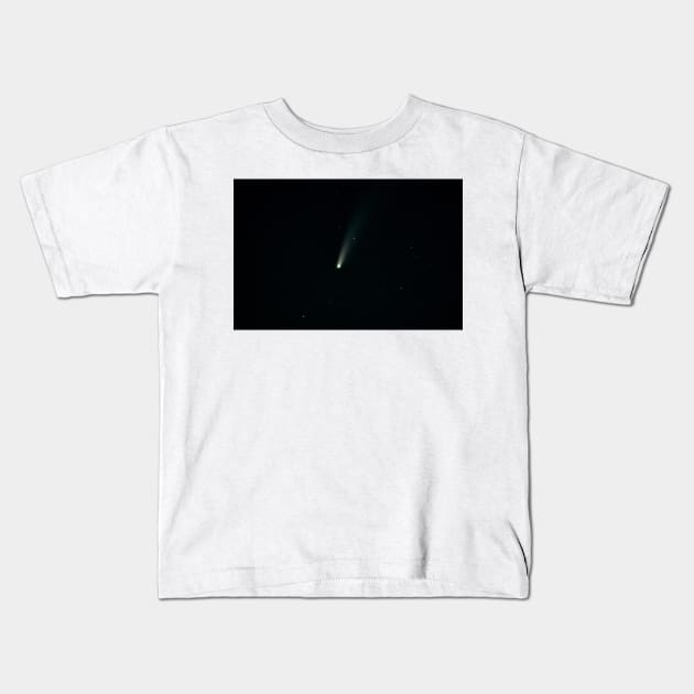 Neowise Zoomed Kids T-Shirt by srosu